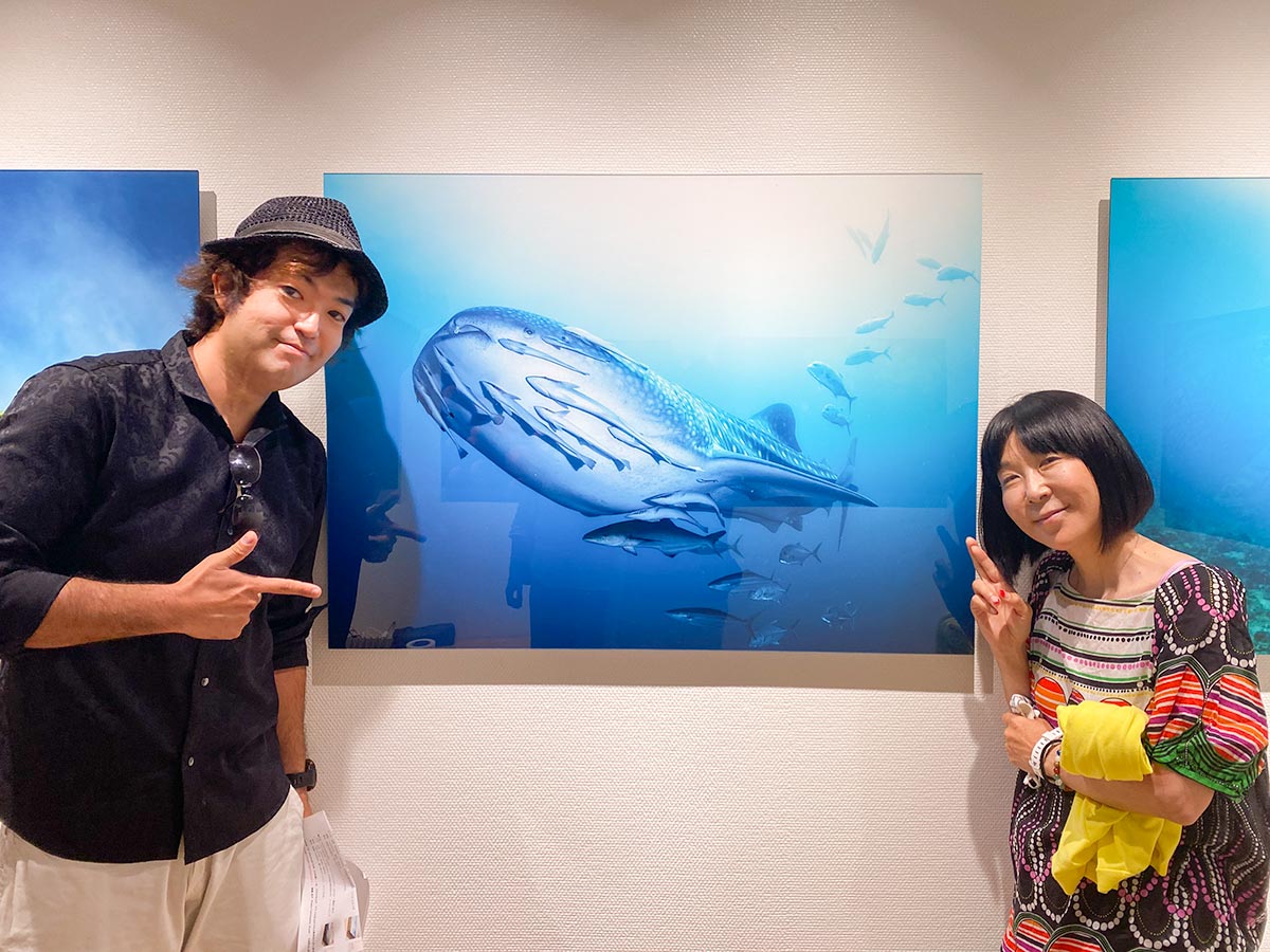 写真家紹介】水中写真家 高橋 怜子さんにお会いしてきました!!【ALICE in WONDER SEA】 | いくまもんBlog